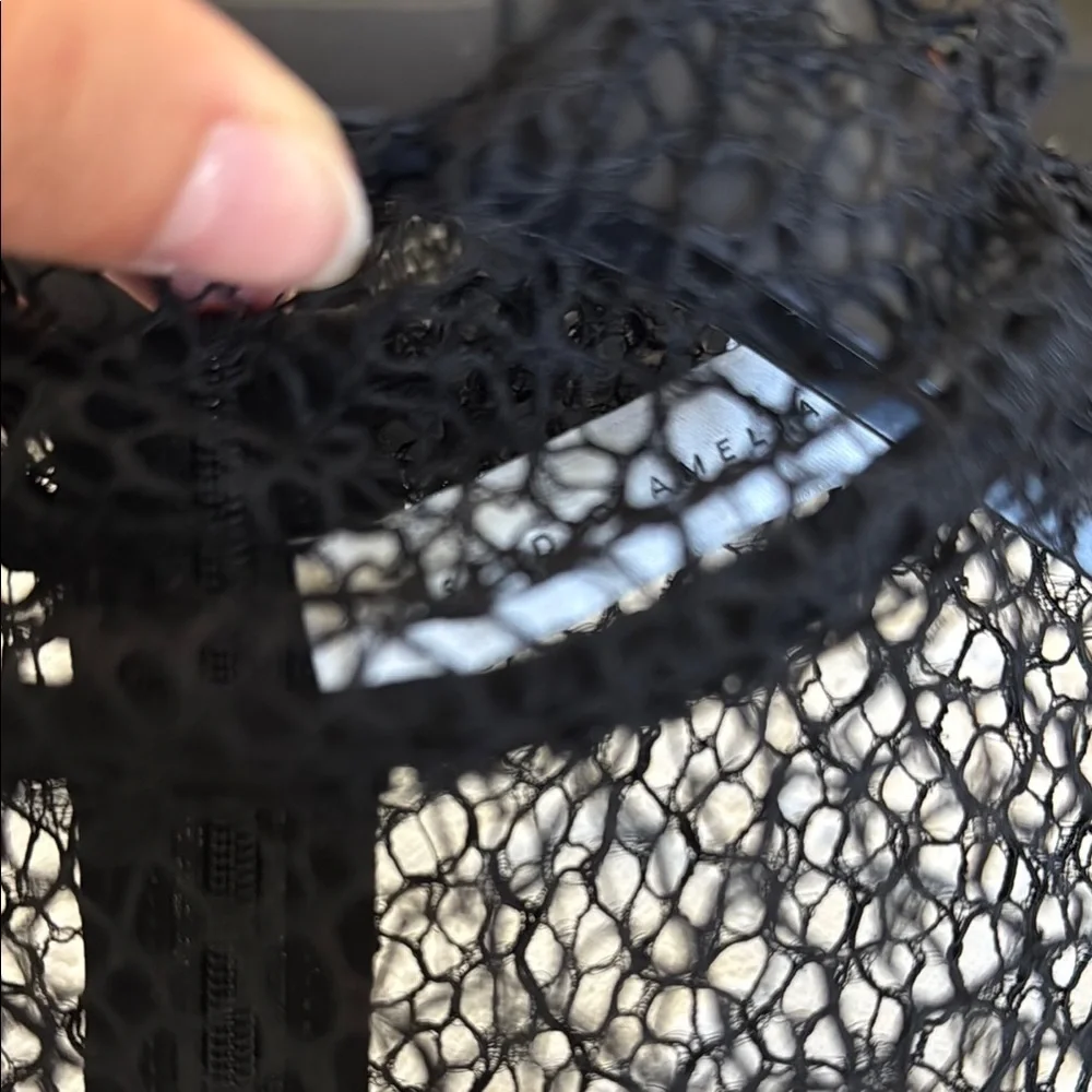 Studio Amelia Archipelago Cotton-Blend Lace Top - Picture 6 of 7